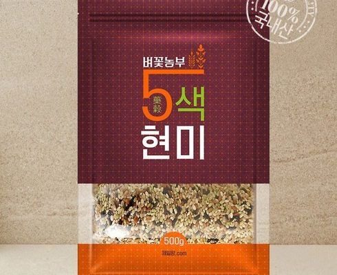 가성비최고 2023 햅곡 벼꽃농부 오색현미 500g21봉 베스트5