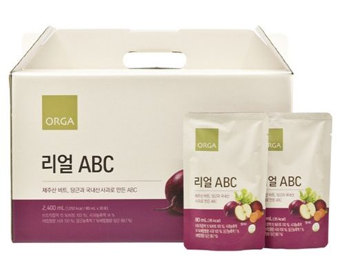 가성비최고  더 리얼 ABC주스 80ml x 100팩 추천상품