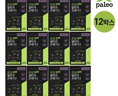 가성비최고 팔레오 초임계 알티지 오메가3 12개월분 베스트5